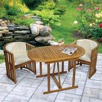 Greenhurst Chiltern Compact Dining Set with Cushions
