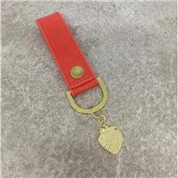 Sky & Miller Strawberry Coral Keyring
