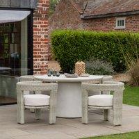 Cedar & Sage Forio 4 Seater Outdoor Dining Table