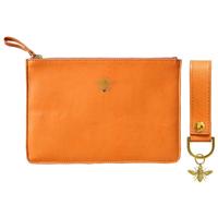 Sky & Miller Orange Pouch & keyring