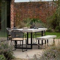 Cedar & Sage Sarno Outdoor 6 Seater Dining Table