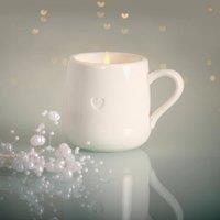Heart & Home Porcelain Mug Candle