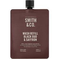 Smith & Co Black Oud & Saffron Hand & Body Wash Refill