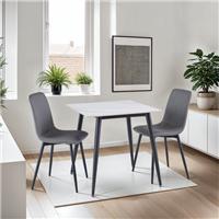 Lavina Compact Square 2 Seater Dining Table