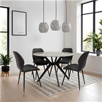Tulsa Round 4 Seater Dining Table