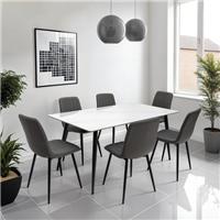 Riga Rectangular 6 Seater Dining Table
