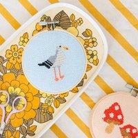Cotton Clara Seagull Cross Stitch Kit
