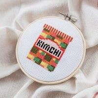 Cotton Clara Kimchi Cross Stitch Kit