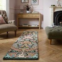 Annalise Mid Century Floral Wool Runner