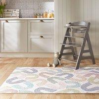 Rainbow Multicoloured Washable Rug
