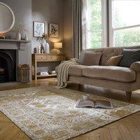 Traditional Patchwork Chenille Rug