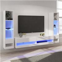 Galicia Wide TV Unit with Shelving for TVs up to 65"