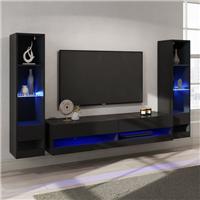 Galicia Wide TV Unit with Shelving for TVs up to 65"