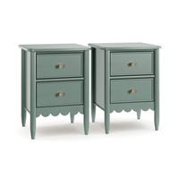 Remi 2 Drawer Bedside Table
