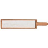 Hestia Marble and Acacia Wood Serving Board