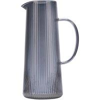 Hestia Ribbed Glass Jug