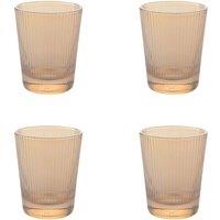 Hestia Set of 4 Ribbed Glasses