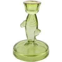Hestia Glass Fish Shaped Candle Holder