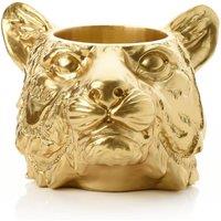 Hestia Tiger Gold Finish Plant Pot