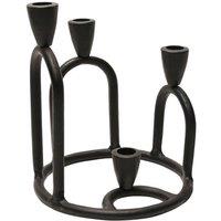 Hestia Aluminium Candlestick Holder for 4 Candles