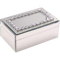 Hestia Crystal Rectangle Jewellery Box