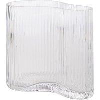 Hestia Ribbed Glass Vase