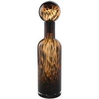 Hestia Tall Glass Bottle Shaped Ornament