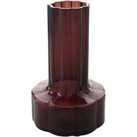 Hestia Glass Burgundy Vase