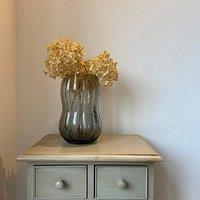 Hestia Glass Black Vase