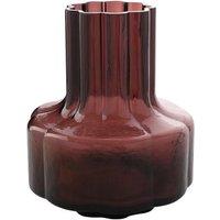 Hestia Glass Burgundy Vase