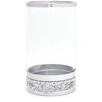 Hestia Candle Holder with Diamante Base