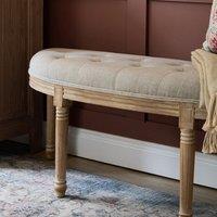 Voyage Maison Annette Linen Footstool
