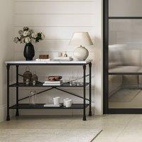 LPD Fairmont Marble Effect Console Table