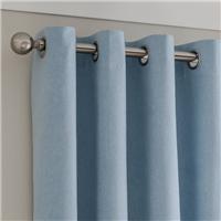 Luna Brushed Eyelet Curtains (Blackout Available)