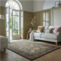William Morris At Home Strawberry Thief Wool Rug