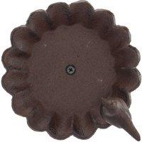 Fallen Fruits Cast Iron Bird Bath with Bird