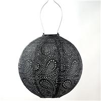 Fallen Fruits Medium Round Paisley Solar Lantern