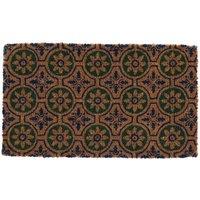 Esschert Design Coir Tiles with Circles Doormat