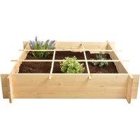 Fallen Fruits Wooden Square Metre Garden Frame