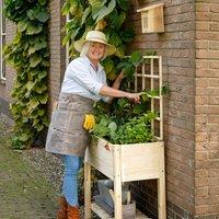 Fallen Fruits Small Wooden Raised Bed