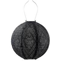 Fallen Fruits Medium Round Ikat Solar Lantern