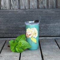 Navigate Sarah Kelleher 350ml Floral Print Travel Mug