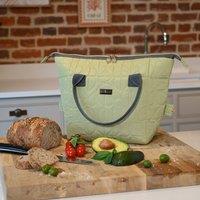 Navigate Oxford Quilted Convertible Lunch Bag