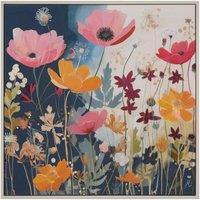 Cedar & Sage Modern Melody Framed Canvas