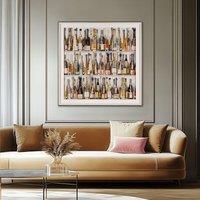 Cedar & Sage Wines of The World Framed Print