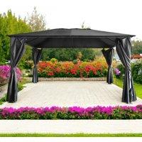 Titan Galvanised Steel Gazebo, 4m
