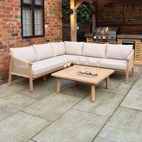 Roma 5 Seater Outdoor Corner Set