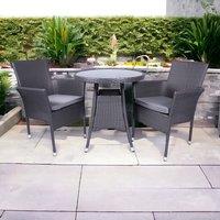 Malaga Outdoor Stacking Bistro Set
