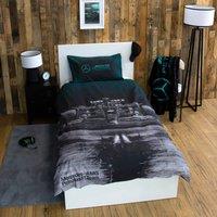 Mercedes Stealth Polycotton Single Duvet Cover & Pillowcase Set