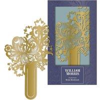 William Morris Golden Lily Metal Bookmark